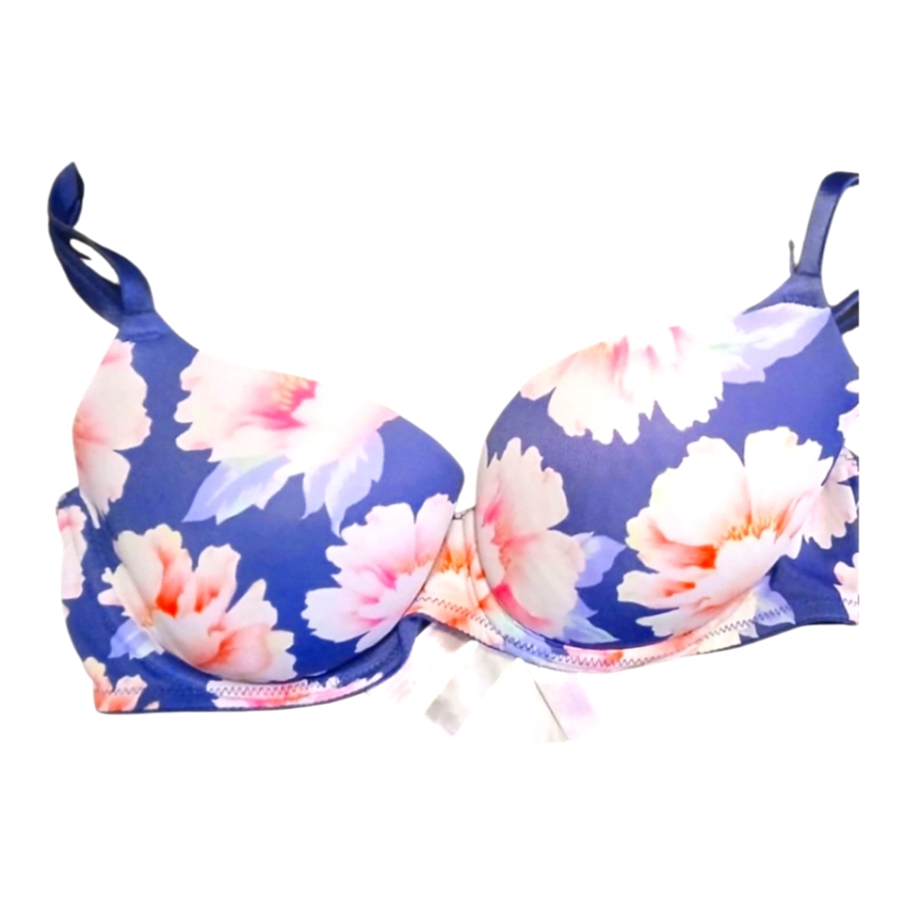 PINK VS Floral Blue Women's Bra